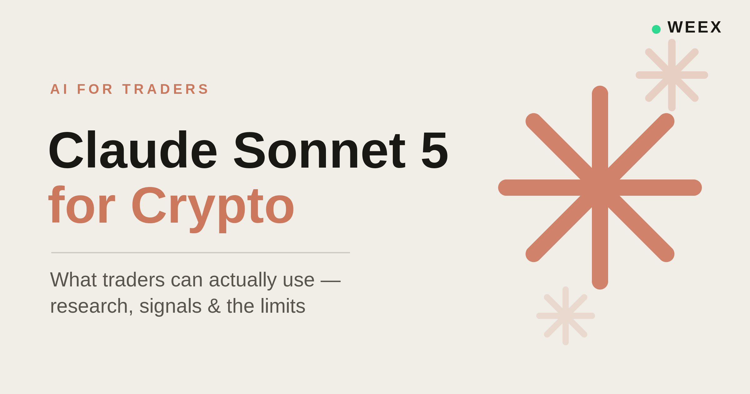 Claude Sonnet 5 para cripto: qué pueden usar realmente los traders