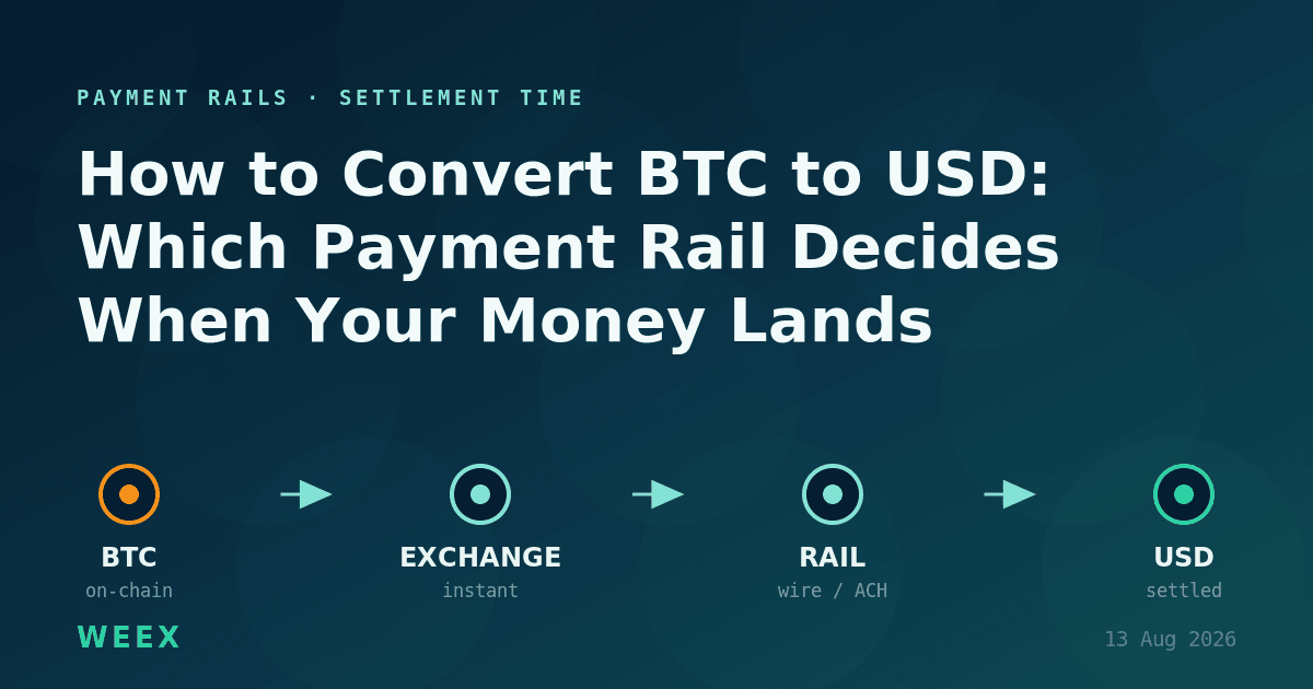 BTC in USD umwandeln: Welches Zahlungssystem bestimmt, wann Ihr Geld ankommt