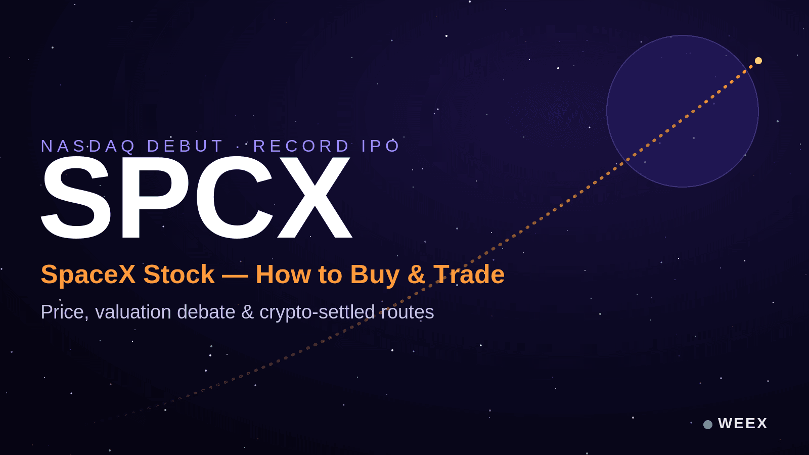 SpaceX 股票 (SPCX)：创纪录 IPO 后的买入与交易指南