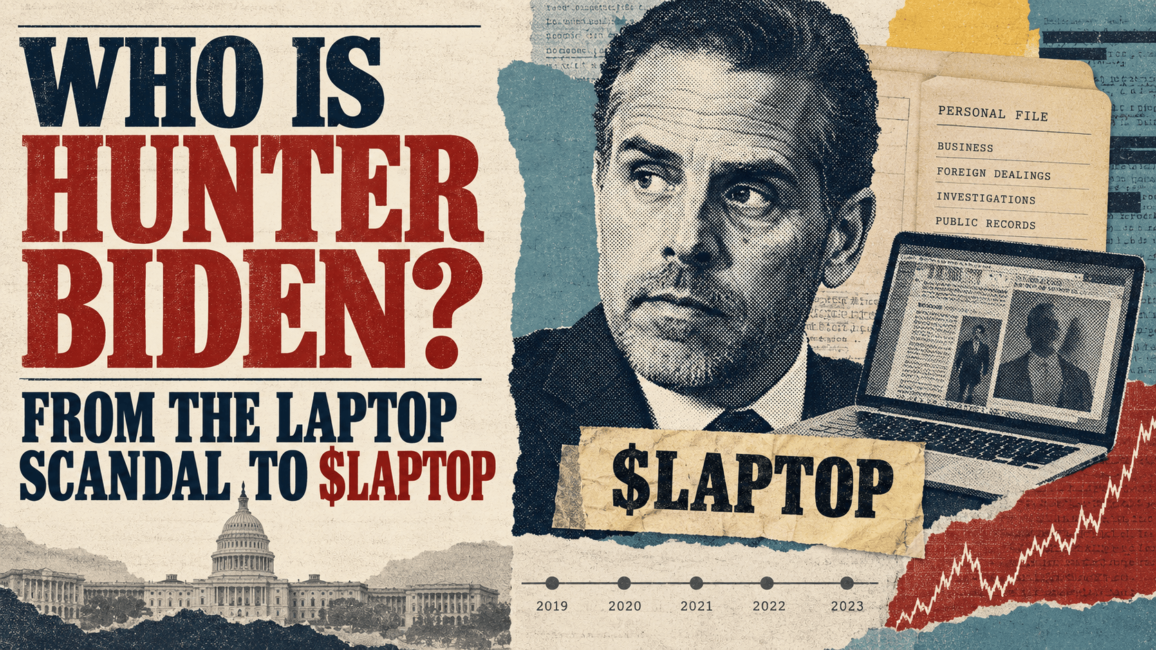 誰是亨特·拜登?他的經歷與全新 $LAPTOP 加密貨幣