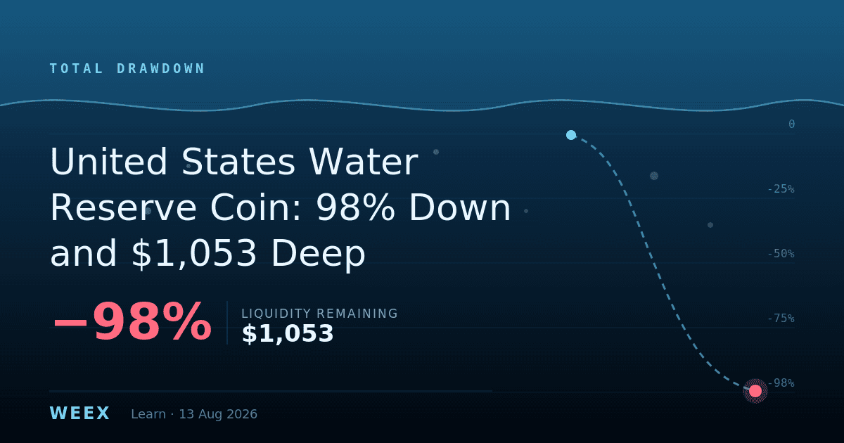 United States Water Reserve Coin: 98% Kursverlust und src=