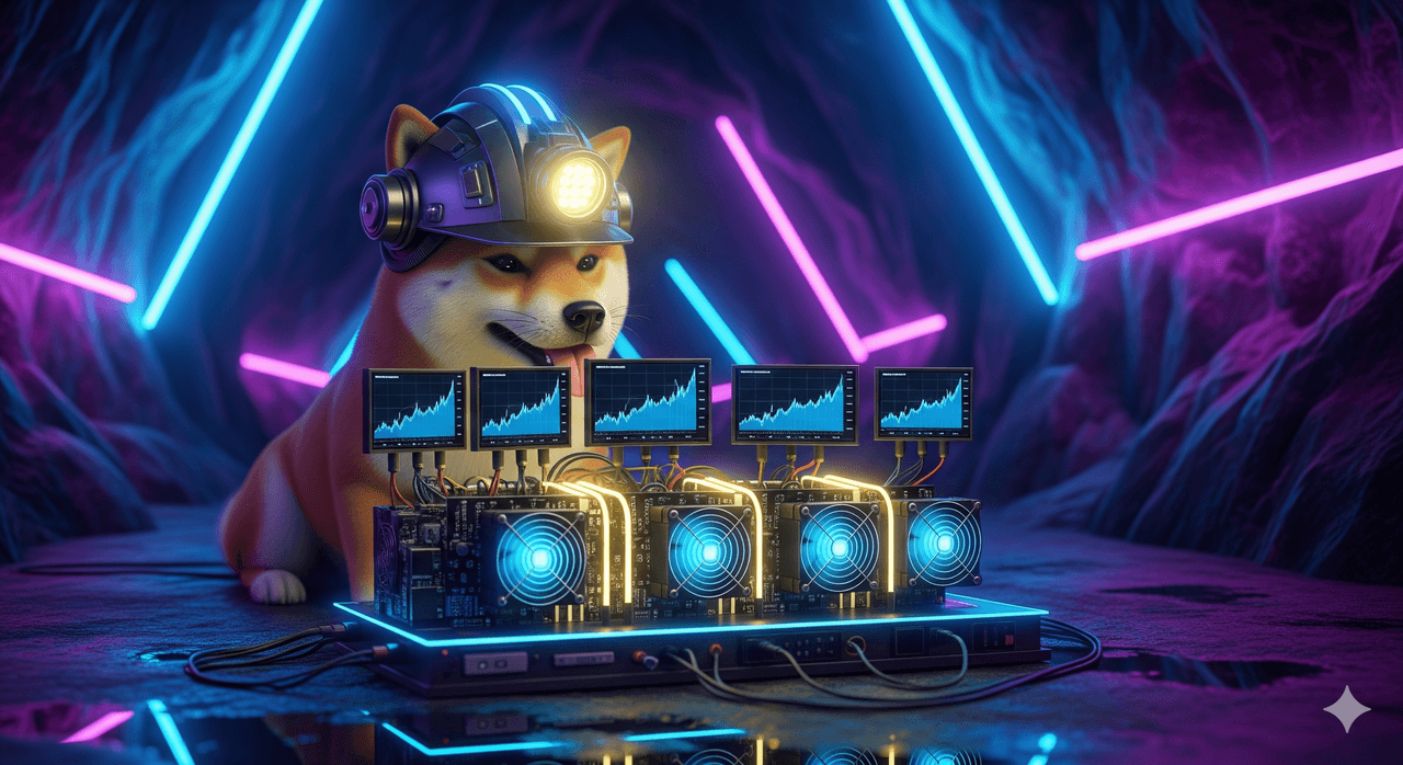 La minería de Dogecoin se puede hacer de varias maneras.