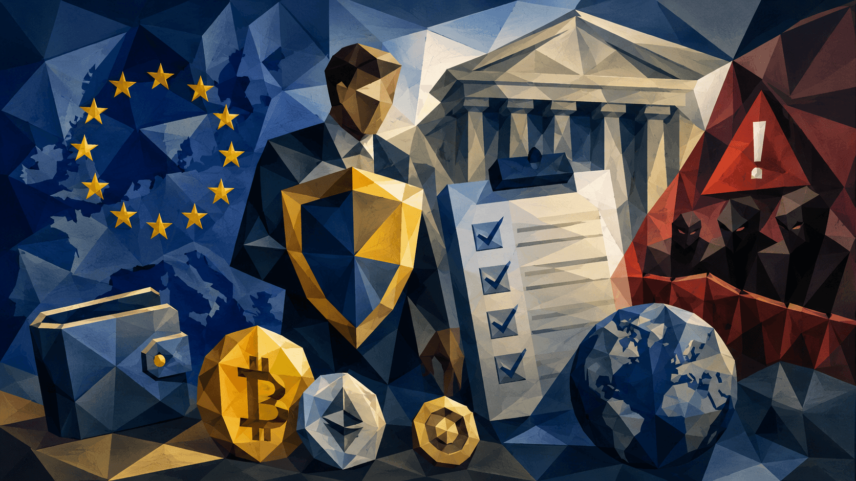 MiCA وتحذيرات فرنسا تعيد تشكيل سوق العملات الرقمية الأوروبي
