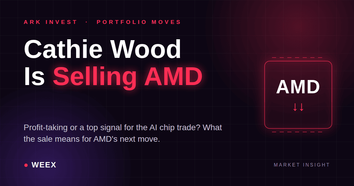 فروش سهام AMD توسط کتی وود: چرا ARK همچنان در حال کاهش سود ۱۴۰ درصدی است؟