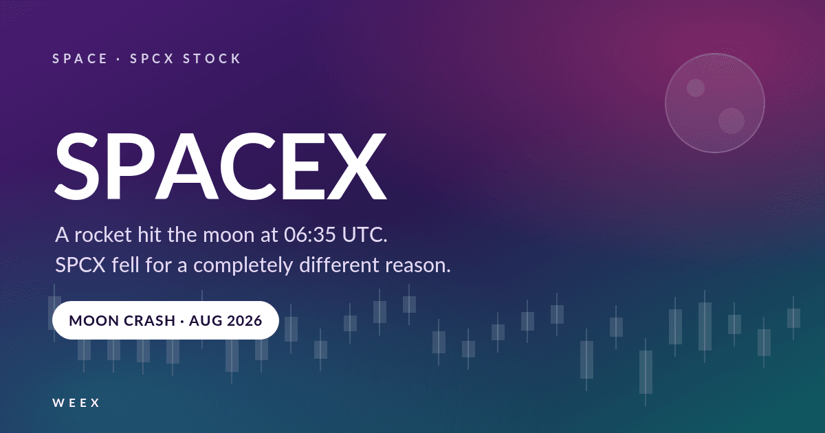 Une fusée SpaceX s'écrase sur la Lune : ce que cela signifie pour les traders de SPCX