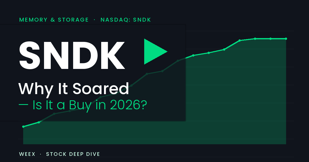 SanDisk-Aktie (SNDK): Warum sie so stark gestiegen ist und ist sie 2026 ein Kauf?