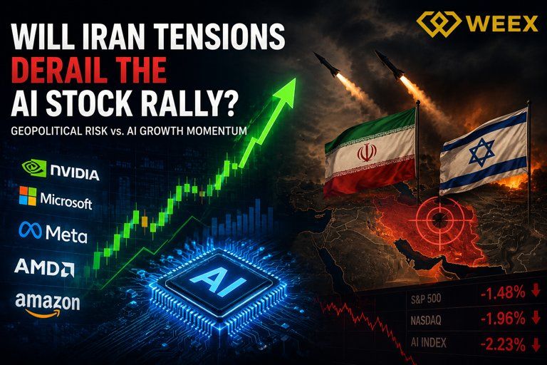 Perspectivas para ações de IA: as tensões com o Irã mudarão o cenário do mercado?