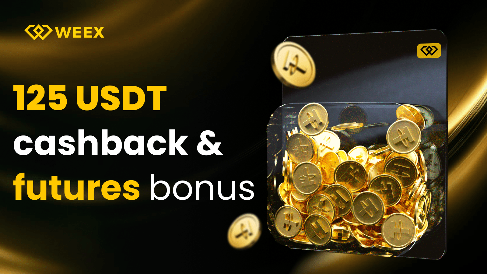 在 WEEX 使用 USD 或 EUR 購買 USDT:零手續費、真實獎勵與 125 USDT 返現