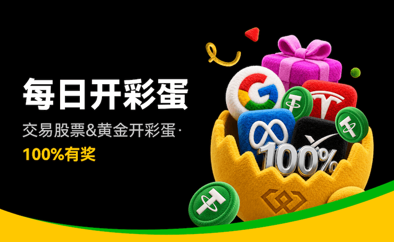 WEEX上线「每日开彩蛋」活动：交易股票、黄金100%中奖，最高赢1万USDT仓位空投