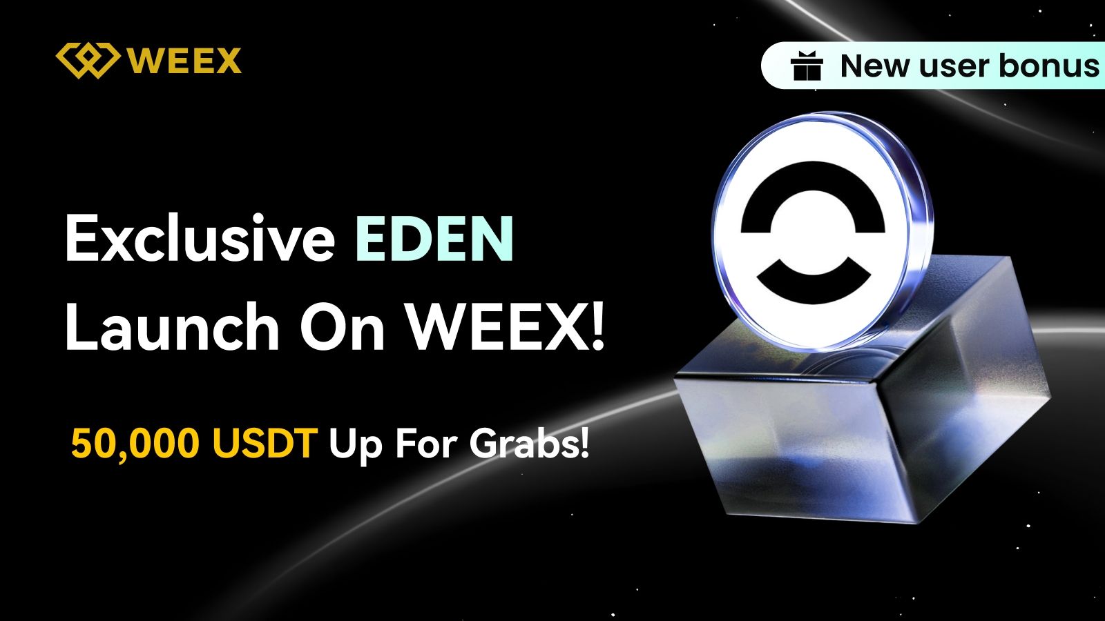 Lanzamiento exclusivo de tokens EDEN en WEEX Exchange: Aprovecha 0,000 en recompensas en criptomonedas antes del 2 de octubre