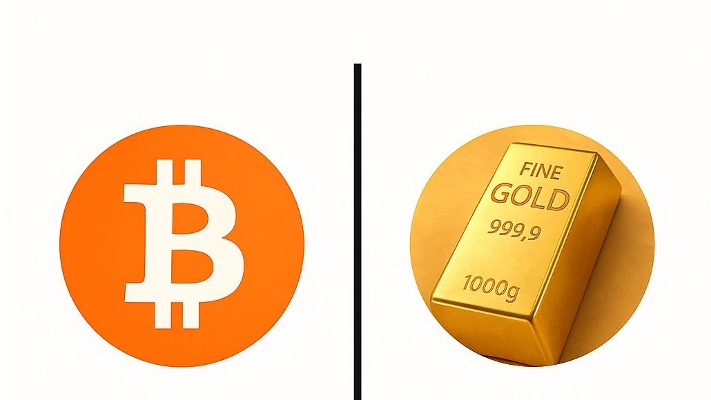 بیتکوین یا طلا؟ آیا مجبور به انتخاب هستید؟