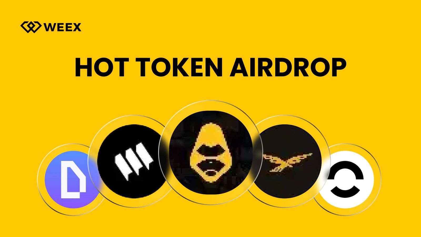 Airdrop de jetons chauds