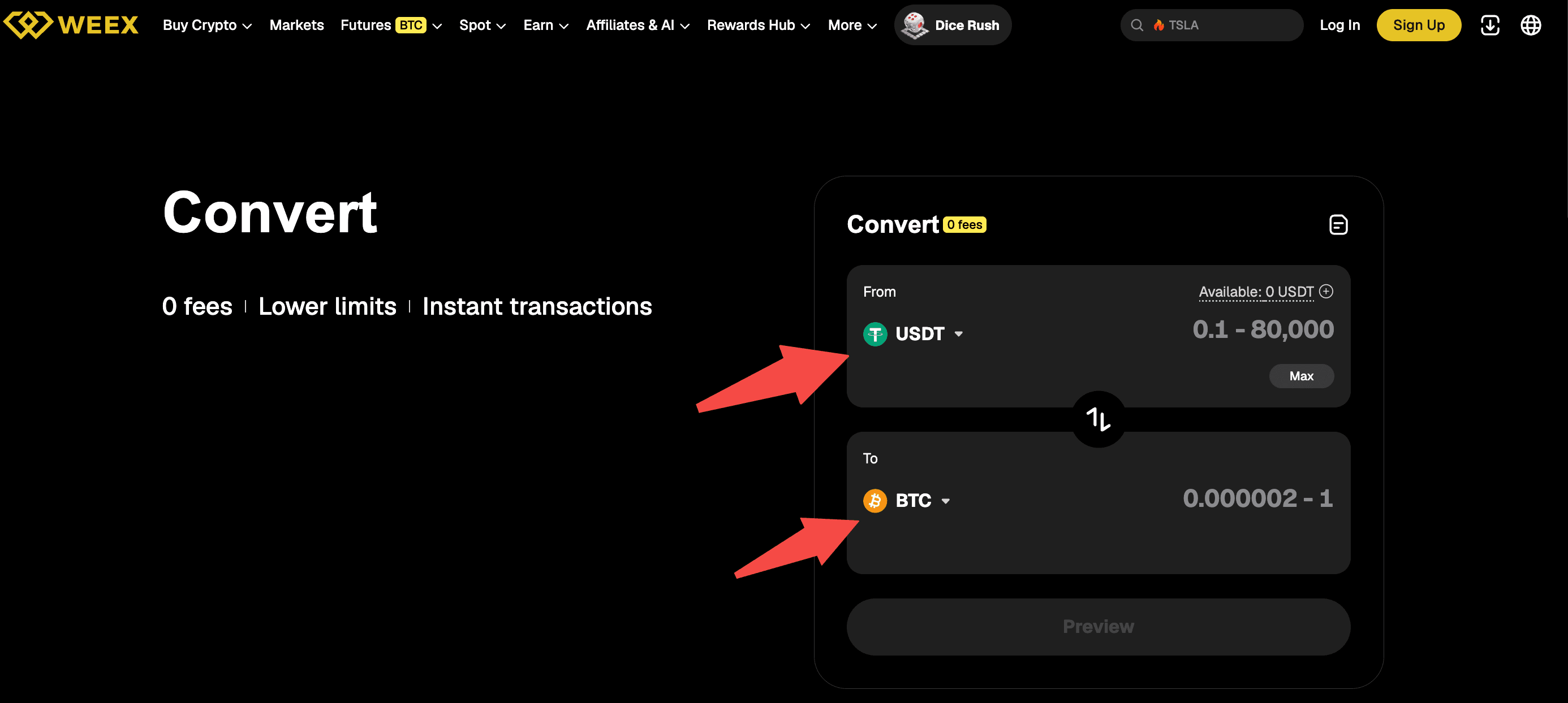 Quali criptovalute puoi convertire su WEEX? Come verificare gli asset supportati