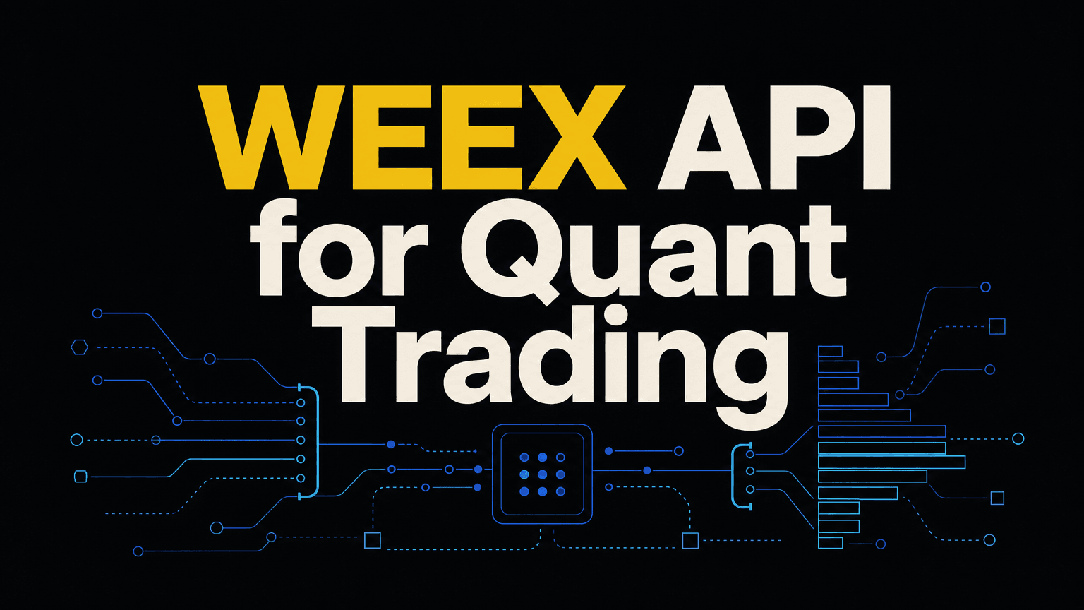 API de WEEX para trading cuantitativo: casos de uso, datos de mercado y trading automatizado
