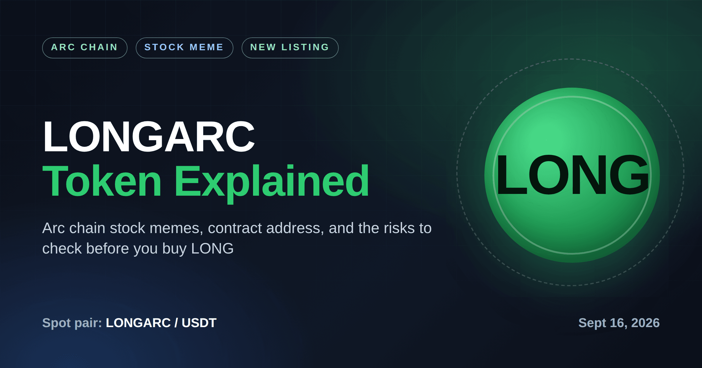 LONGARC代幣解析:Arc鏈股票迷因、合約與風險