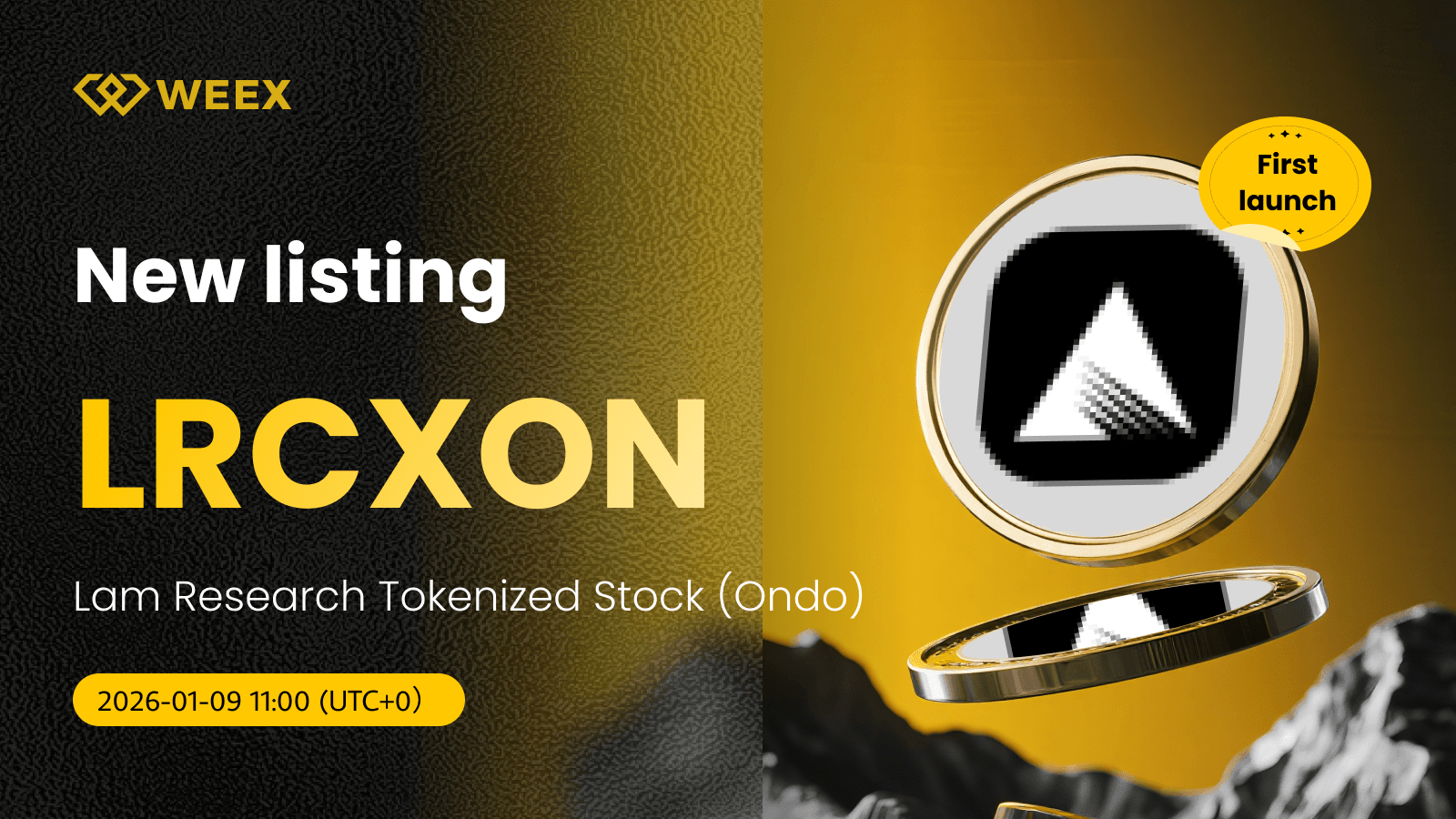 Tradez des USDT LRCXON sur WEEX : Crypto de stock tokenisé de Lam Research