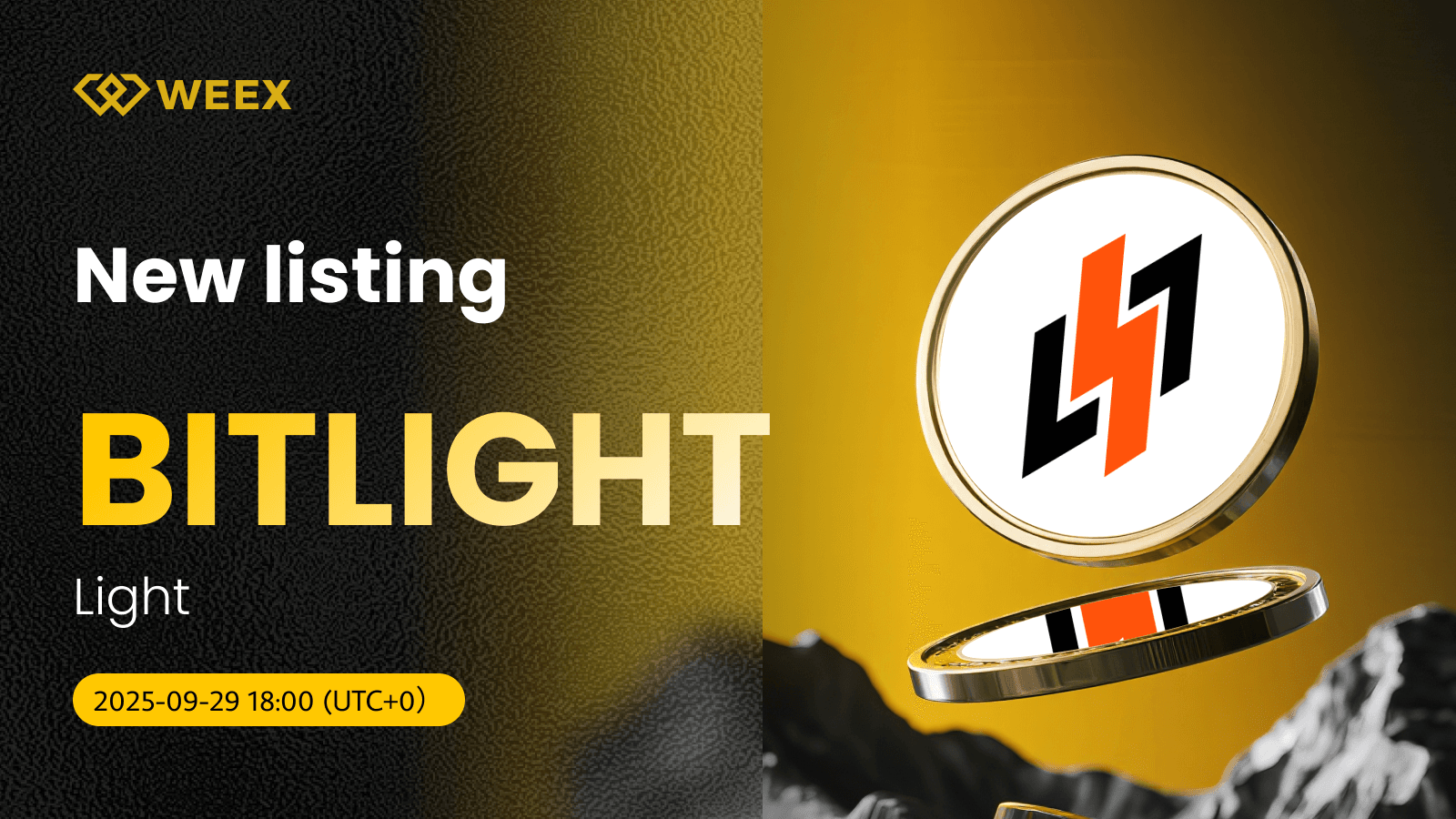 Спотовая пара BITLIGHT USDT теперь торгуется на бирже WEEX