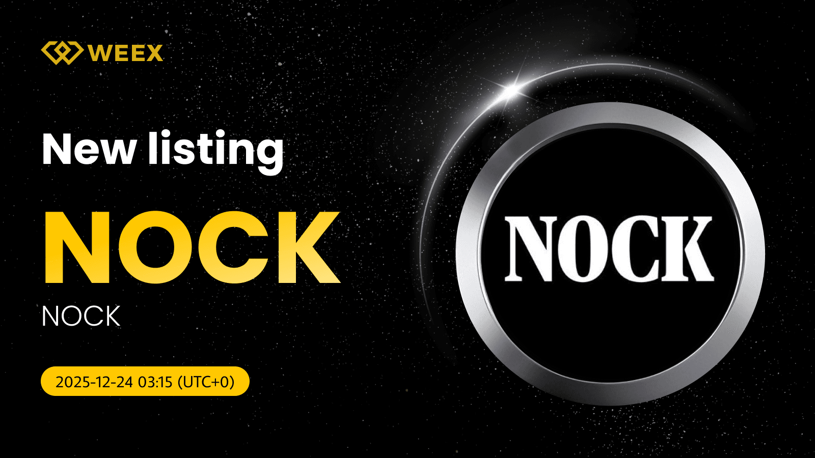 立即在 WEEX 上单击 USDT: 现货交易敲击链(NOCK)硬币