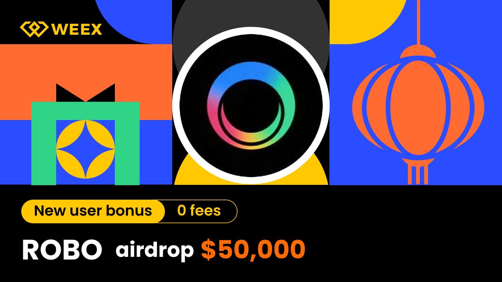 Airdrop ROBO sur WEEX : Comment réclamer votre part de 50 000 USDT et des récompenses sans frais