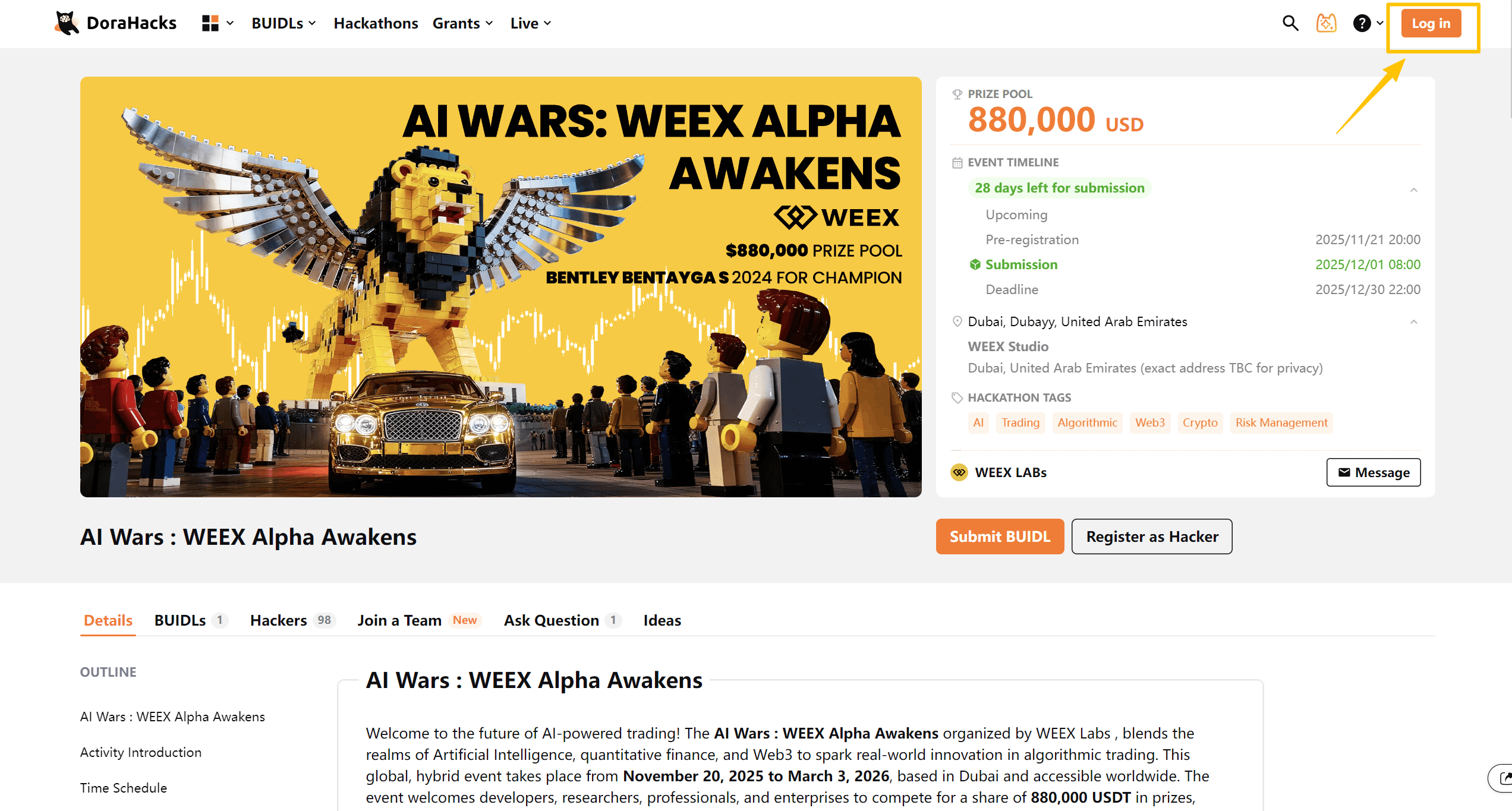 Regístrese en WEEX AI Hackathon Paso 2.png