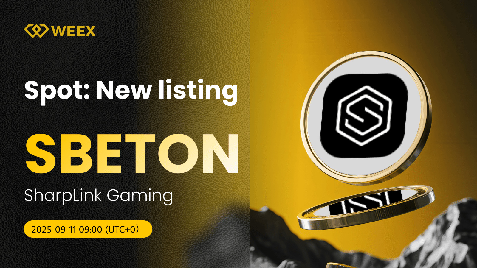 SBETON USDT сейчас в эфире: Торгуйте SharpLink Gaming на WEEX