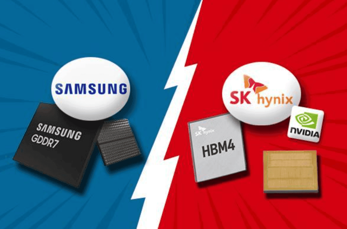Acciones de SK Hynix y Samsung