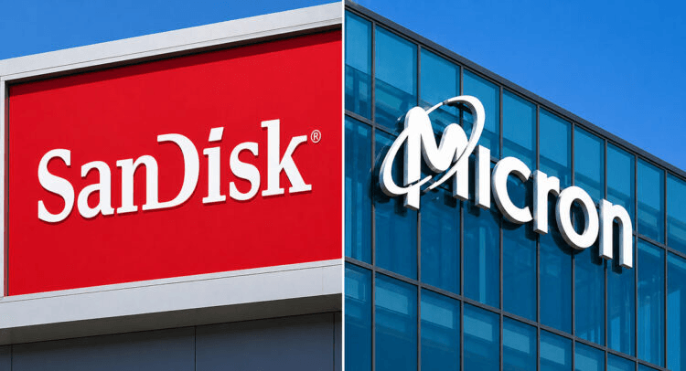 SNDK 股票與 MU 股票:AI 記憶體熱潮中哪一檔更值得投資?