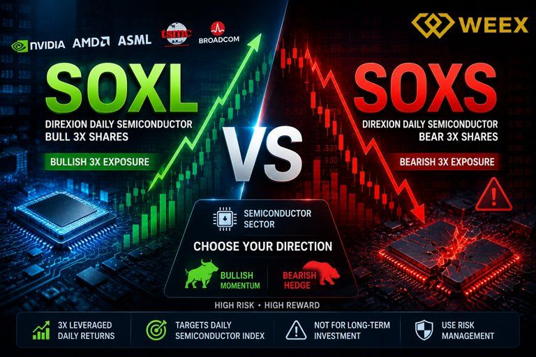SOXS vs. SOXL: Alta ou baixa nas ações de IA em meio às tensões com o Irã?
