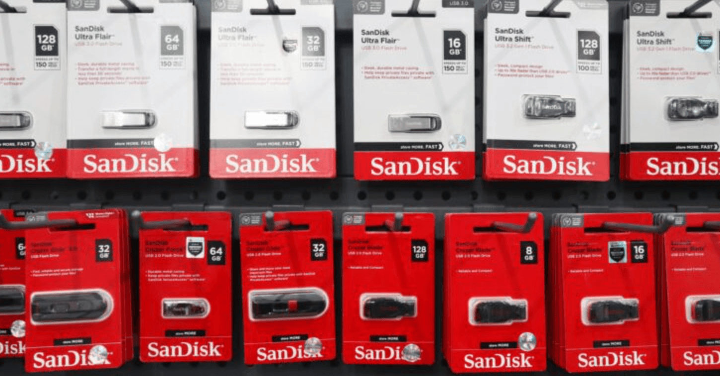 Objetivo de acciones de Sandisk