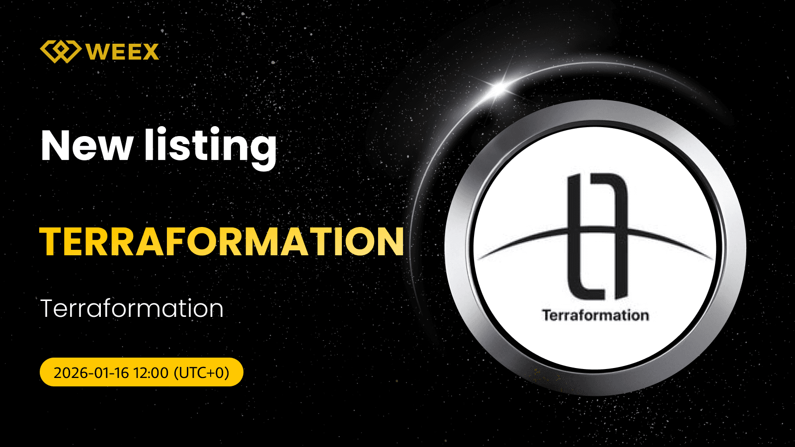 TERRAFORMATION USDT مباشر: تداول عملة Terraformation على منصة WEEX Spot