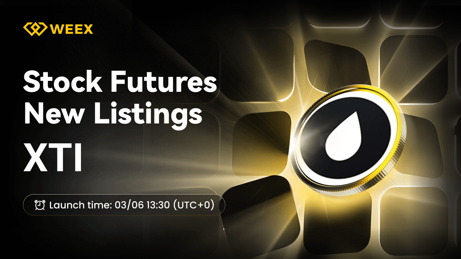 Paire perpétuelle XTI USDT sur WEEX : WTI Crude Oil (XTI) Coin