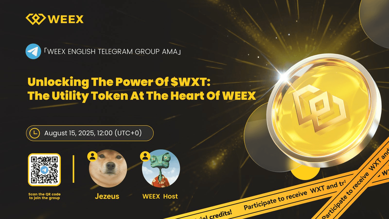 Récapitulatif de l'AMA WEEX : Libérer le pouvoir du $WXT — Le jeton utilitaire au cœur de WEEX