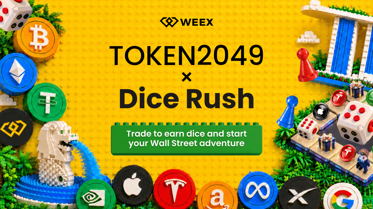 WEEX Dice Rush expliqué : tâches, prévisions boursières et récompenses