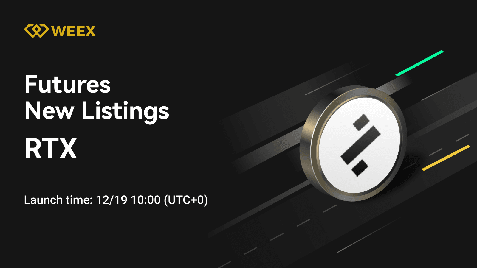 WEEX Futures lanza la moneda RateX (RTX) y el contrato RTX USDT