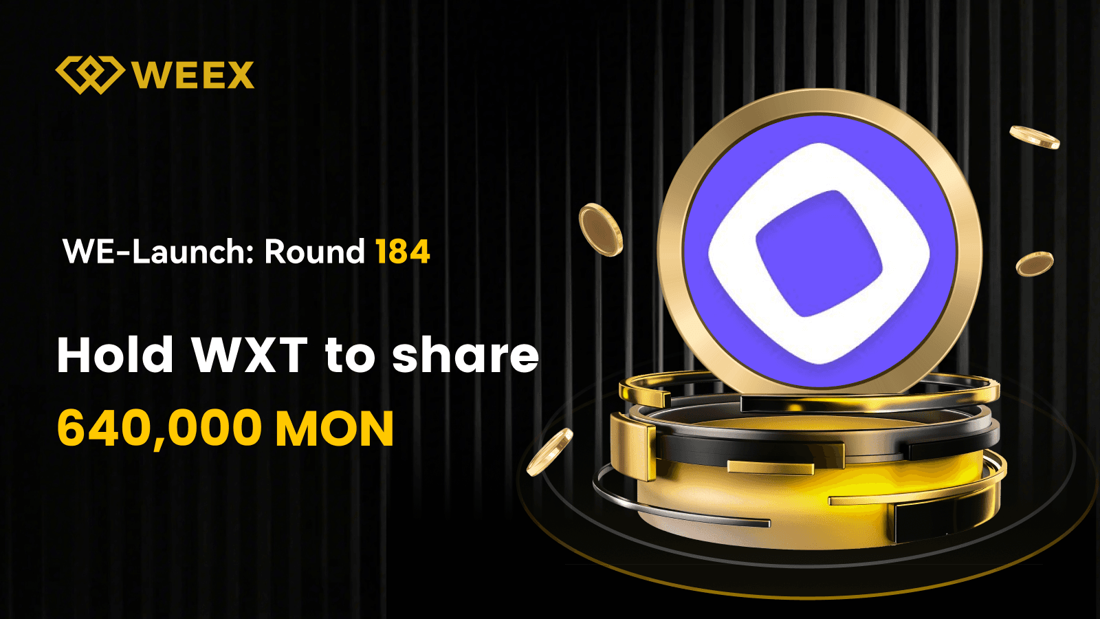WEEX lance un airdrop exceptionnel de 640 000 Monades (MON), deux fois plus de récompenses pour les premiers participants !