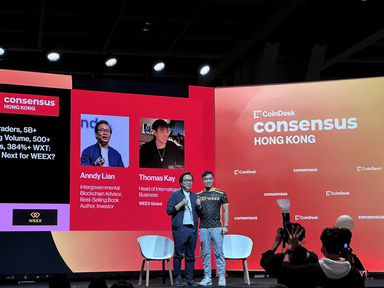 WEEX出席2025香港Consensus大会