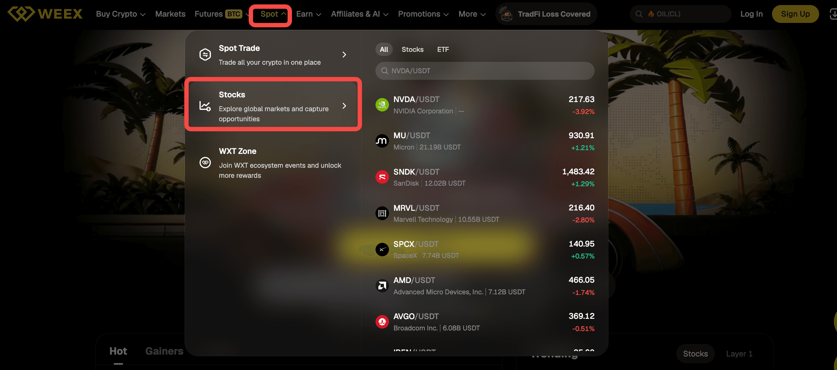 什么是 WEEX 股票现货交易?使用 USDT 进行美股交易的新手指南