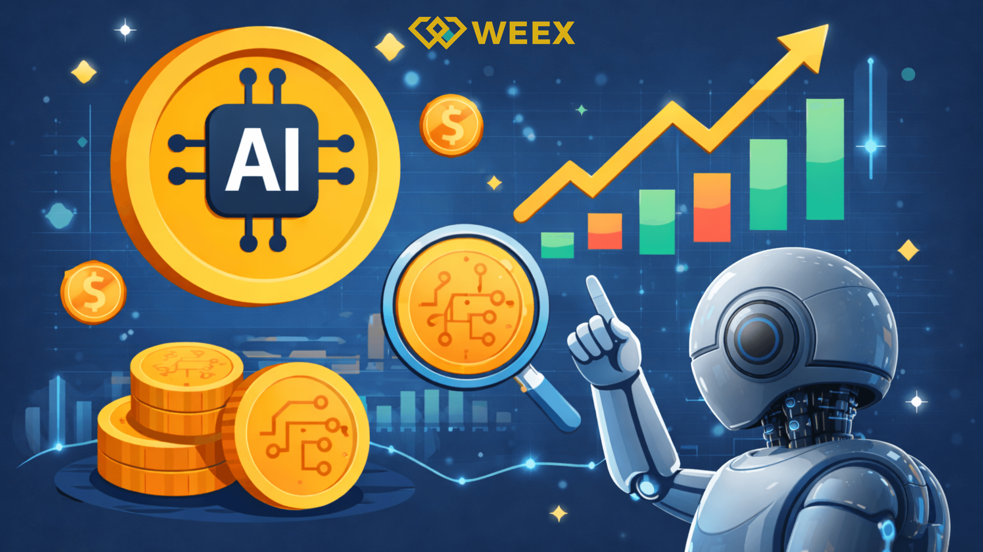 Por que os tokens de IA estão crescendo mais rápido do que o mercado mais amplo de criptomoedas