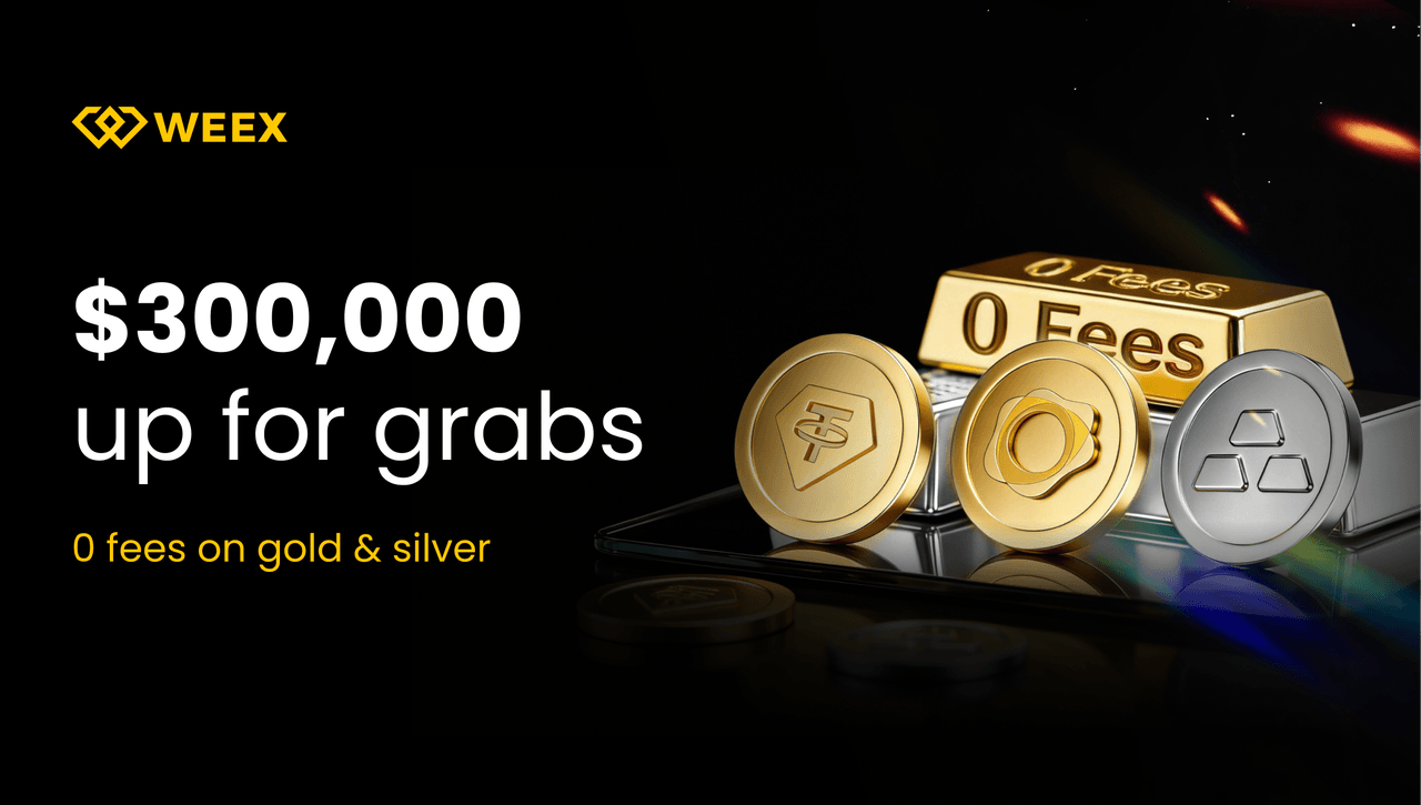 Zero-Fee Gold Futures and $100K Rewards: Why Traders Are Turning to WEEX for Tokenized Gold