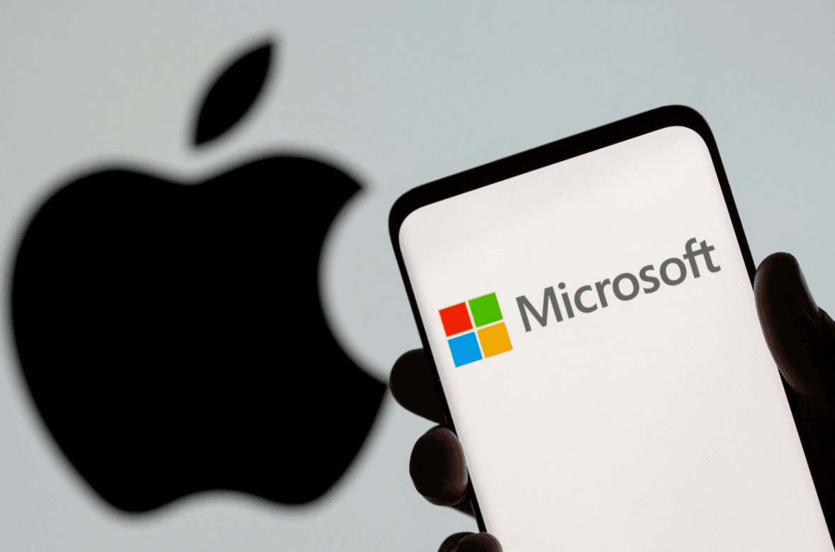 L'action Microsoft dépassera-t-elle la capitalisation boursière d'Apple d'ici 18 mois ? Ce que la prévision exige