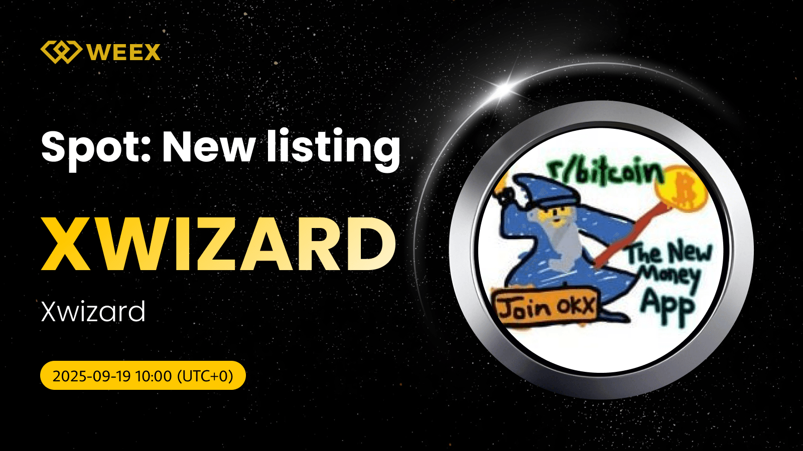 XWIZARD USDT Operaciones al contado en vivo en WEEX para Xwizard Coin