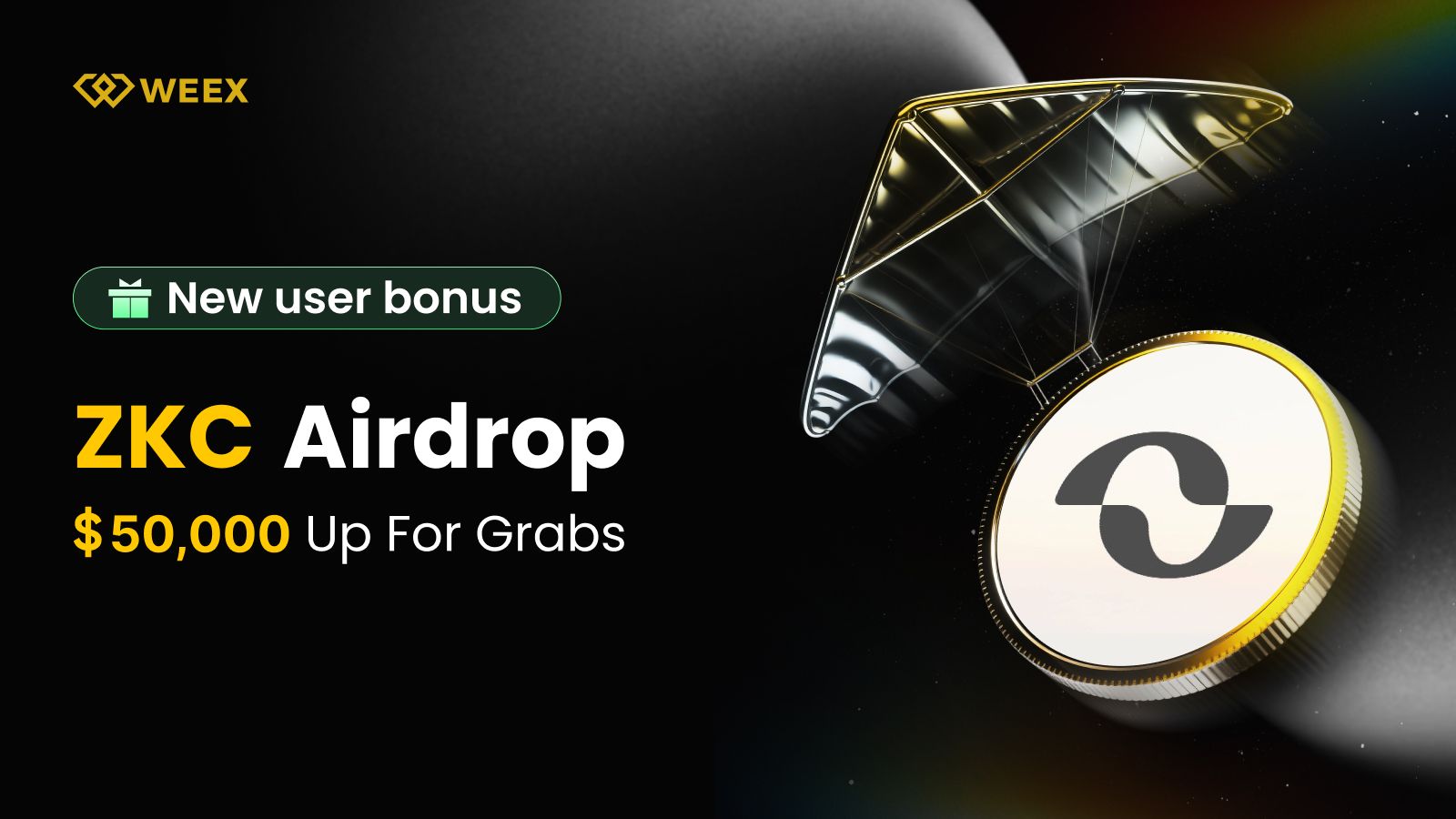 Airdrop ZKC pour nouveaux utilisateurs sur WEEX : Gagnez 50 000 $ de récompenses avant le 22 septembre 2025