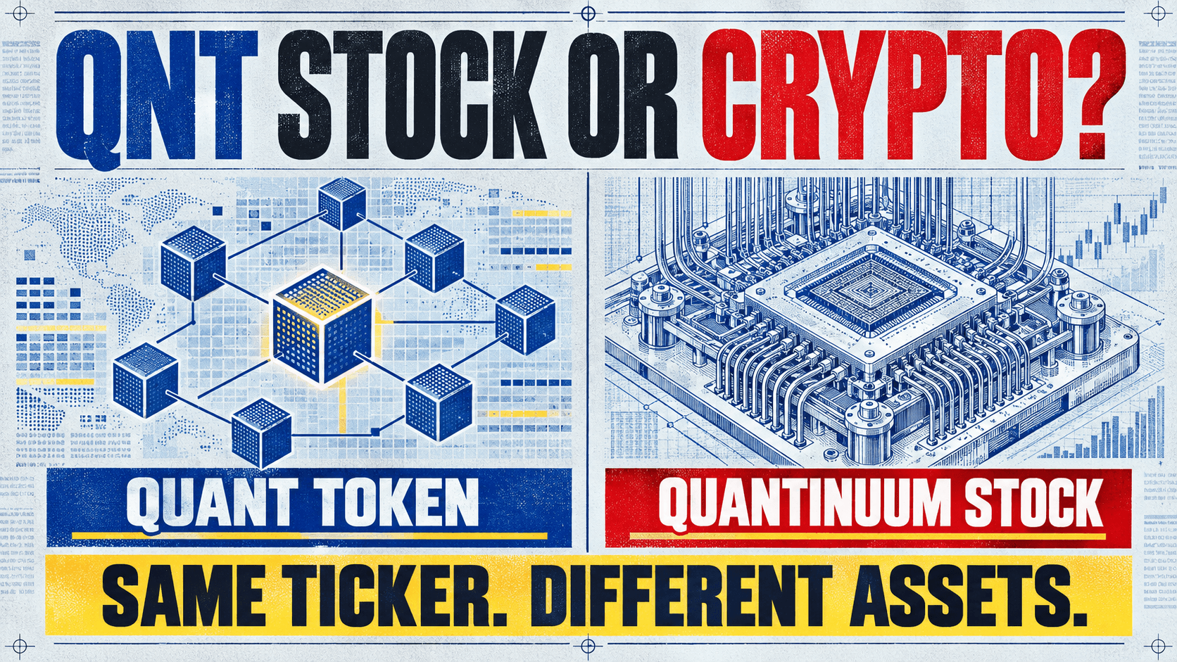 QNT est-il une action ou une cryptomonnaie ? Quant (QNT) et l’action Quantinuum ne sont pas le même actif
