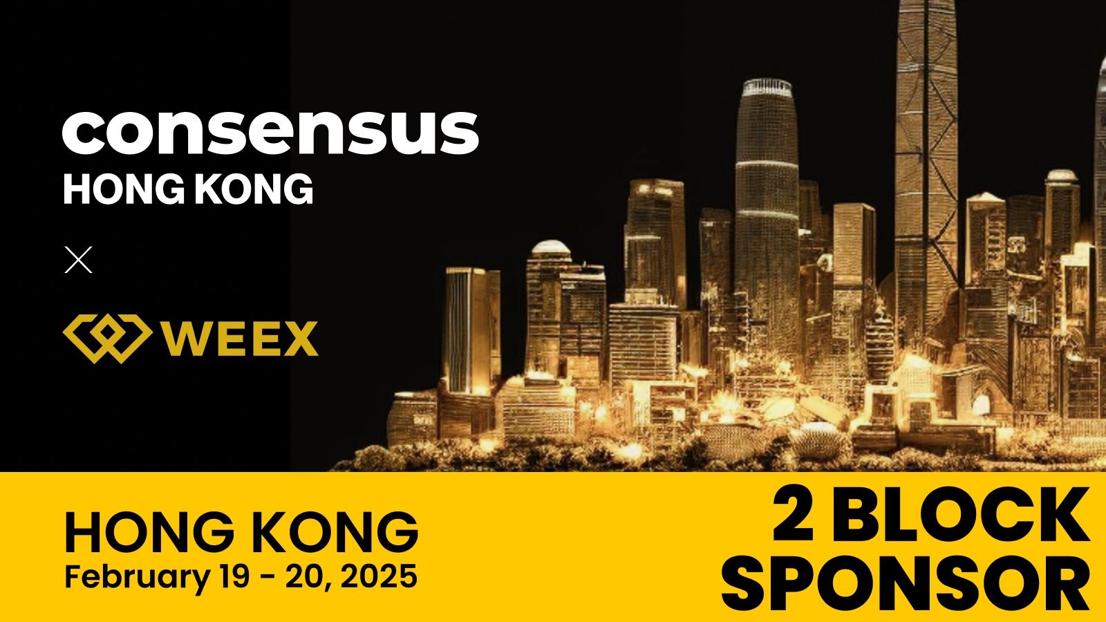 WEEX強勢亮相 Consensus HK，與業界精英攜手推動以AI 賦能加密交易