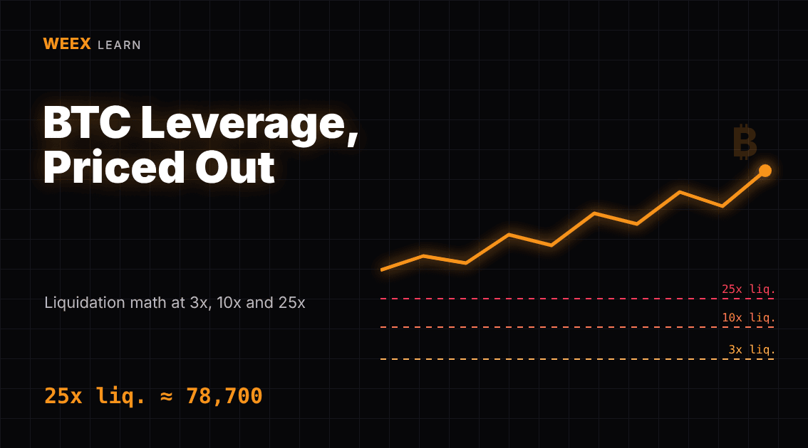 Bitcoin Margin Trading: BTC Liquidation Math at 3x, 10x and 25x