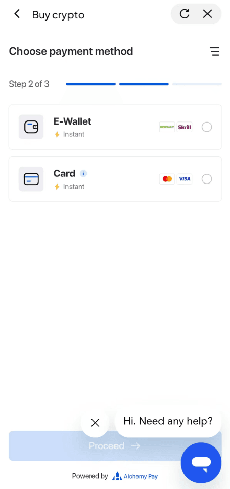 ステップ5: WEEX OTCでPLNでXRPを購入するには? アプリのバージョン