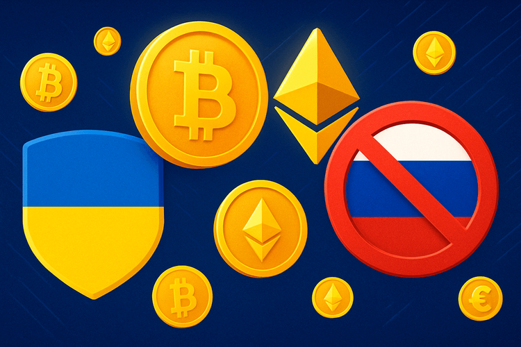 Ucrania impone sanciones a plataformas cripto que ayudan a Rusia a eludir restricciones: qué significa para los traders