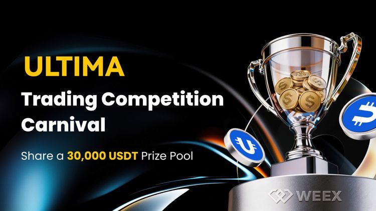 Торгуйте ULTIMA и получите 30 000 USDT – конкурс для трейдеров на WEEX уже начался!