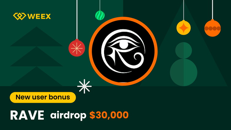 Chương trình Airdrop WEEX RAVE 2026: Chia sẻ 30.000 USDT