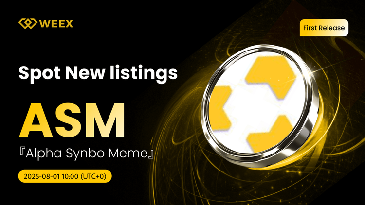 Alpha Synbo Meme (ASM) se lanza en WEEX con el par ASM USDT